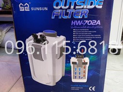 LỌC THÙNG CHO BỂ CÁ CẢNH BỂ THỦY SINH SUNSUN HW 702A